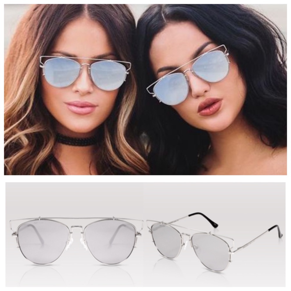 PERVERSE x NAT + LIV Limited Mirrored Sunglasses - Picture 2 of 9